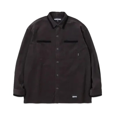 NEIGHBORHOOD Corduroy Shirt LS "Charcoal"