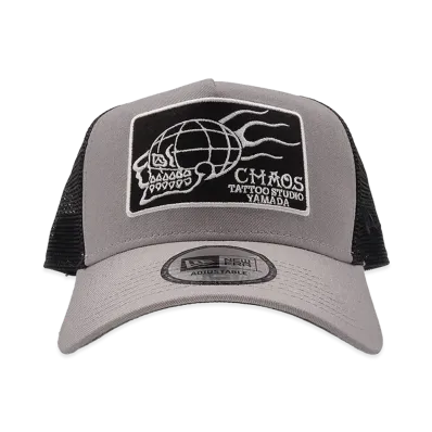 BEAMS x TATTOO STUDIO YAMADA x NEW ERA 9Forty A-Frame Trucker "Gray"