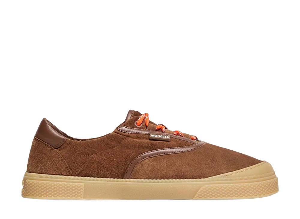 Moncler Vera Leisure Suede Sneakers "Brown"