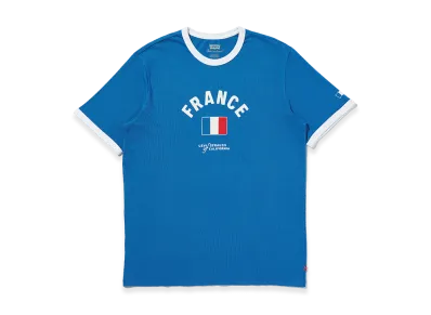 LEVI'S Football Collection France Ringer T-Shirt "Blue"
