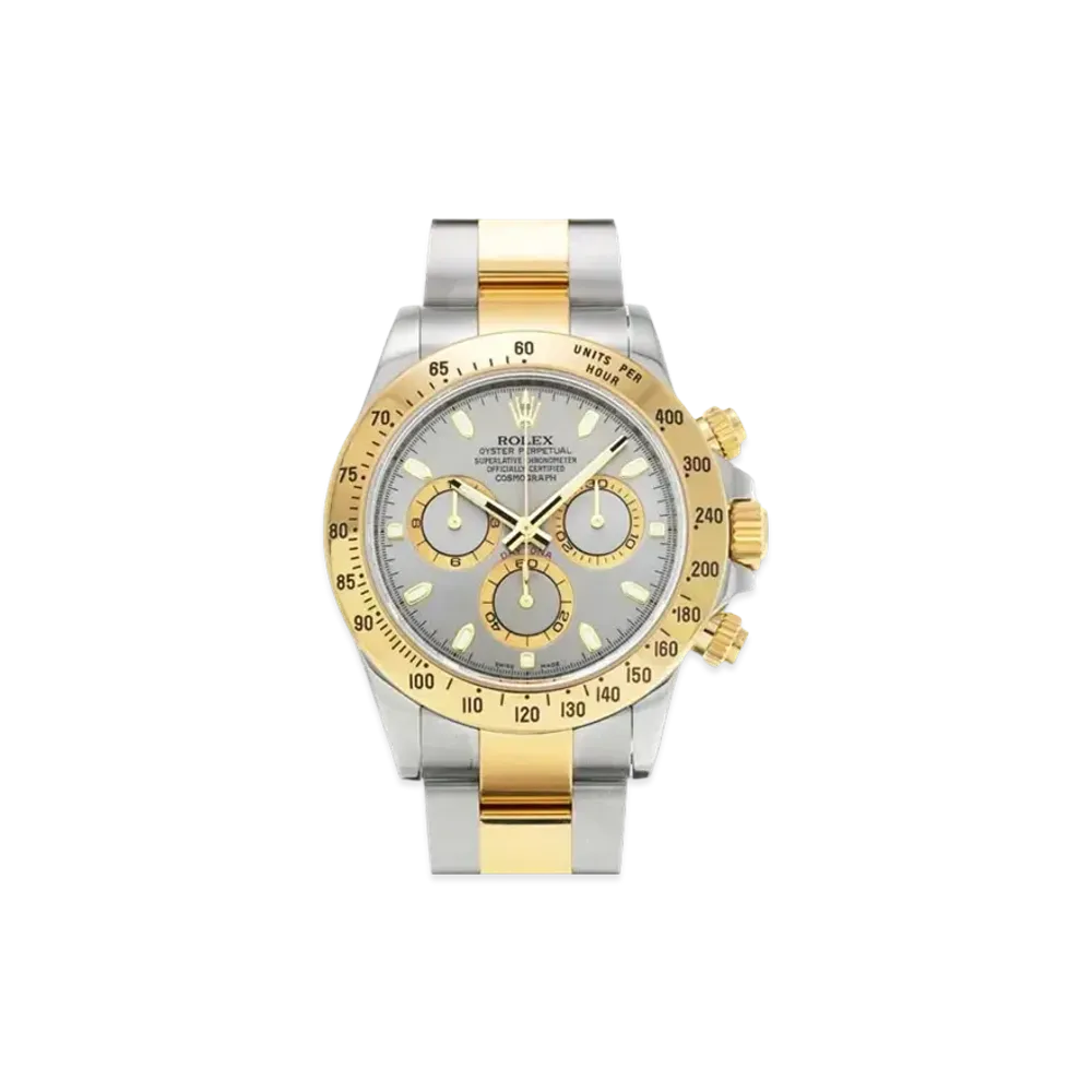 ROLEX Cosmograph Daytona "Gray/Stainless Steel/Yellow Gold"