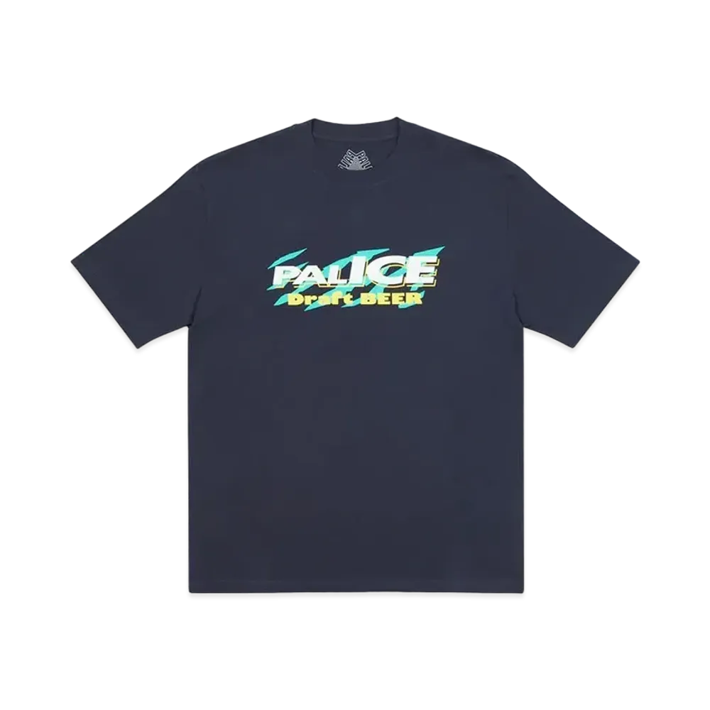 PALACE Light Beer T-Shirt "Navy"