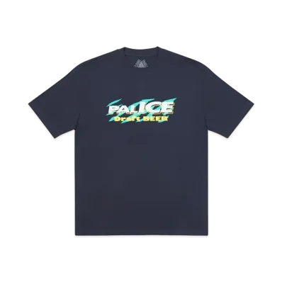 PALACE Light Beer T-Shirt "Navy"