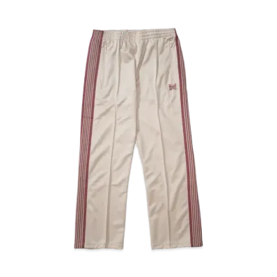NEEDLES Track Pant - Poly Smooth "White"