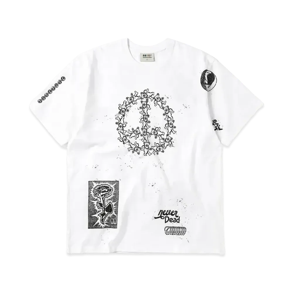 thisisneverthat x Grateful Dead Iconography Tee "White"