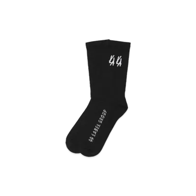 44 LABEL GROUP CLASSIC SOCKS "BLACK/WHITE"