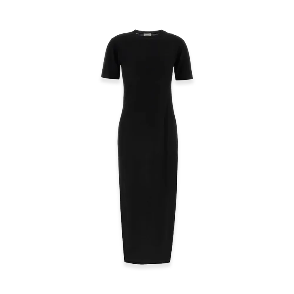 Saint Laurent Women's Wool Dress "Black"