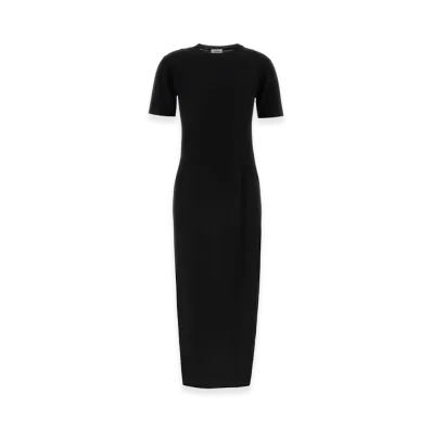 Saint Laurent Women's Wool Dress "Black"