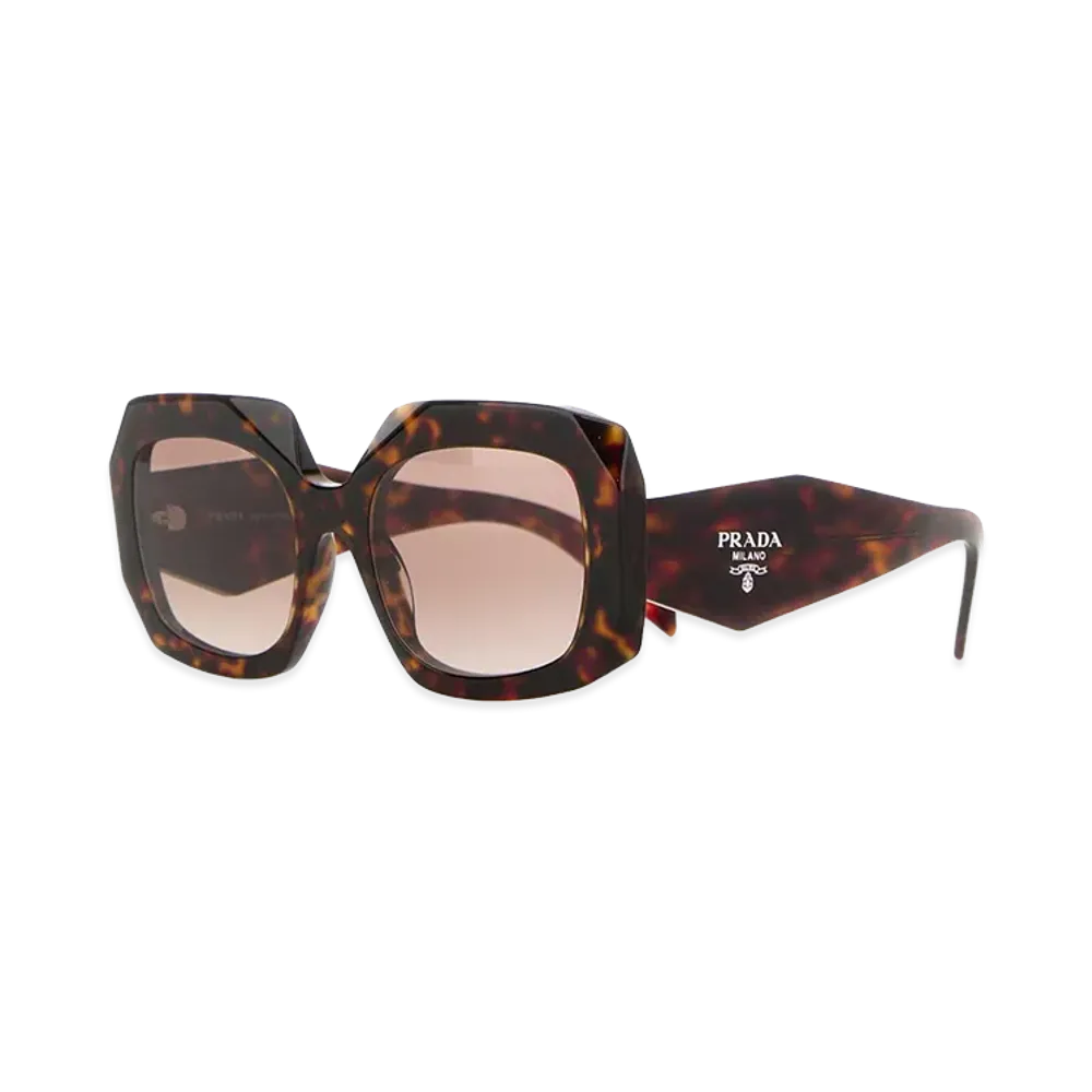 PRADA Women's Printed Acetate Sunglasses "Animal Print"