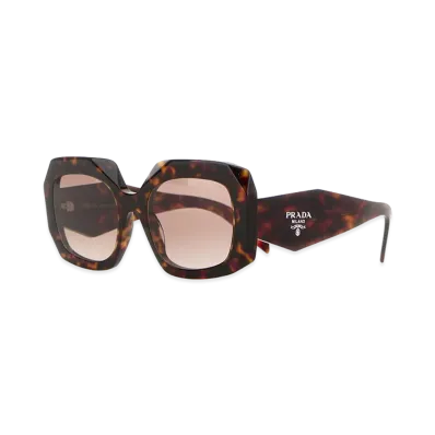 PRADA Women's Printed Acetate Sunglasses "Animal Print"