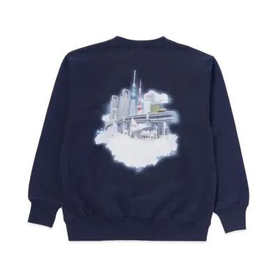 YENTOWN Crewneck Sweatshirt "Navy"