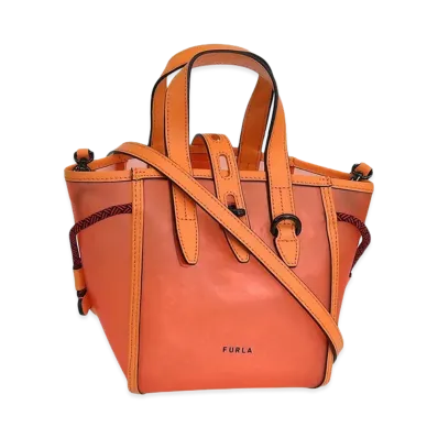 FURLA Net-Tote Mini Bag "Orange"