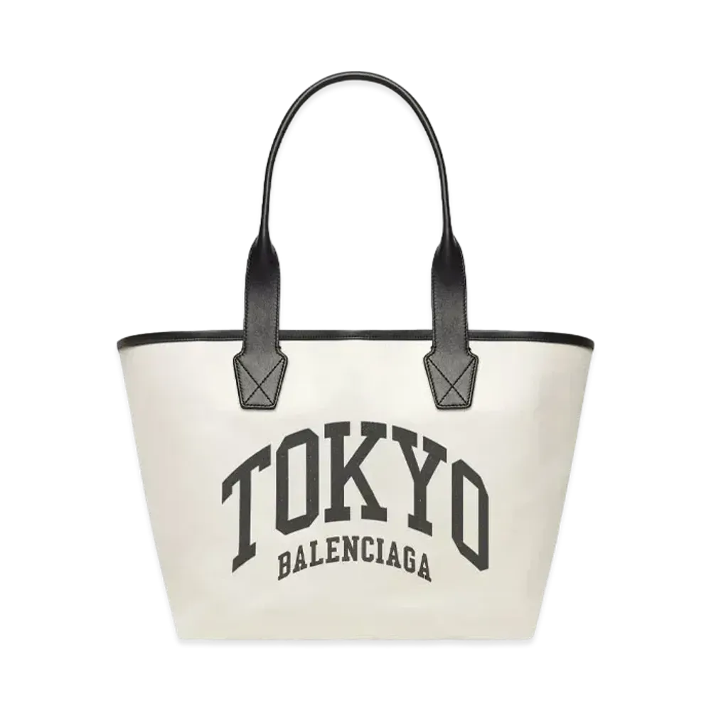 BALENCIAGA Cities Tokyo Jumbo Large Tote Bag "Beige"