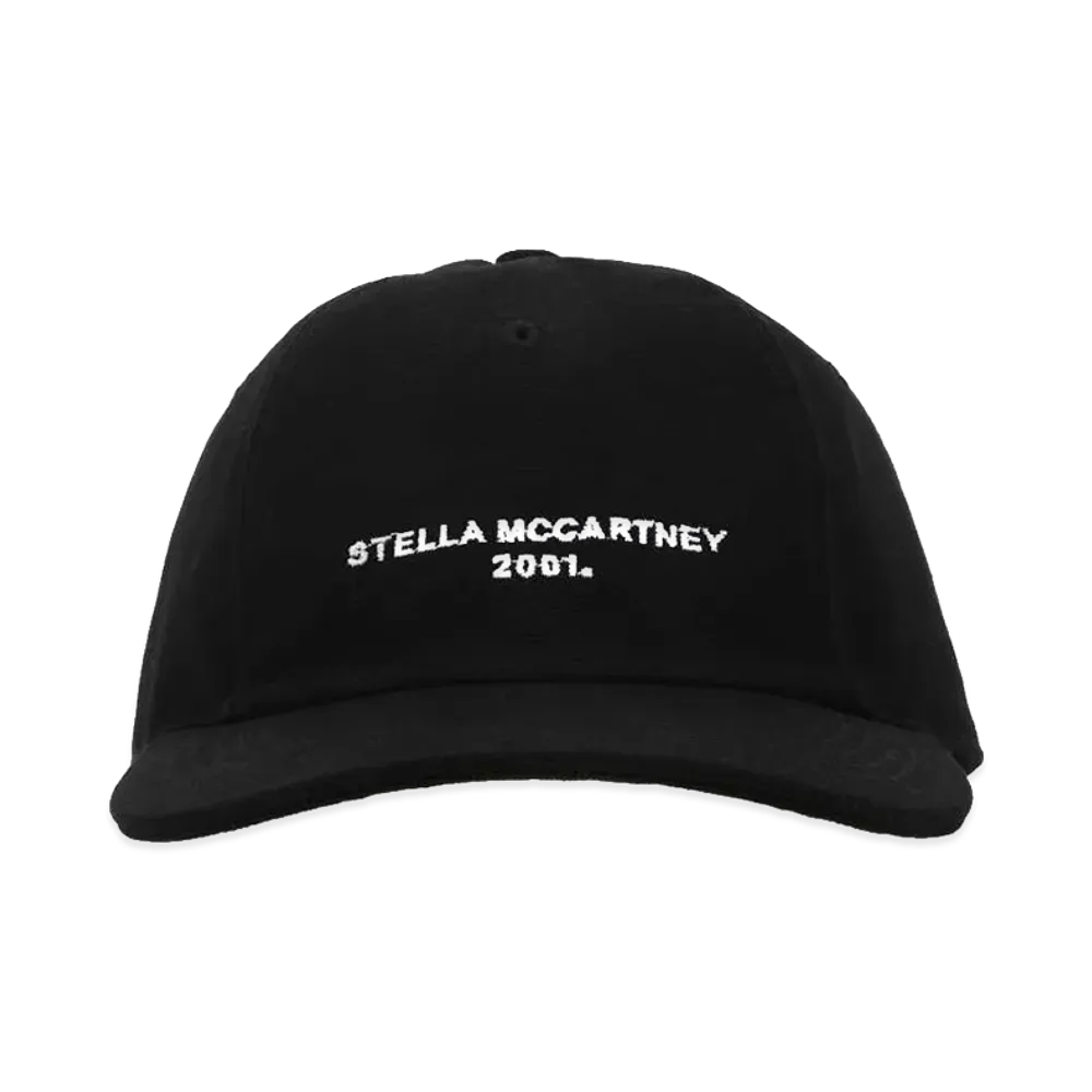 STELLA McCARTNEY Women's Baseball Hat With Logo Embroidery "Black"
