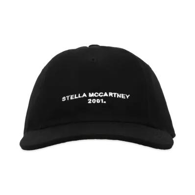 STELLA McCARTNEY Women's Baseball Hat With Logo Embroidery "Black"