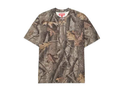 Supreme S/S Pocket Tee "Realtree Hardwoods Camo"
