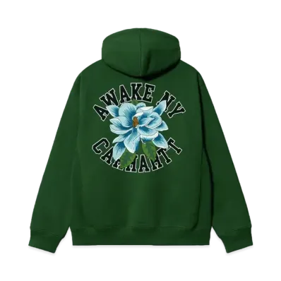 Carhartt WIP x AWAKE NY Printed Hoodie "Green"