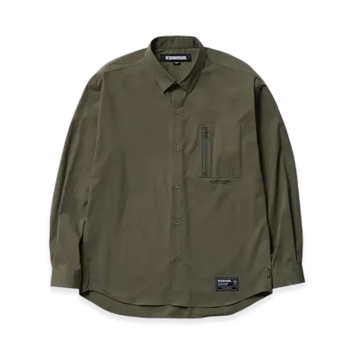NEIGHBORHOOD Plain Shirt LS "Olive Drab"