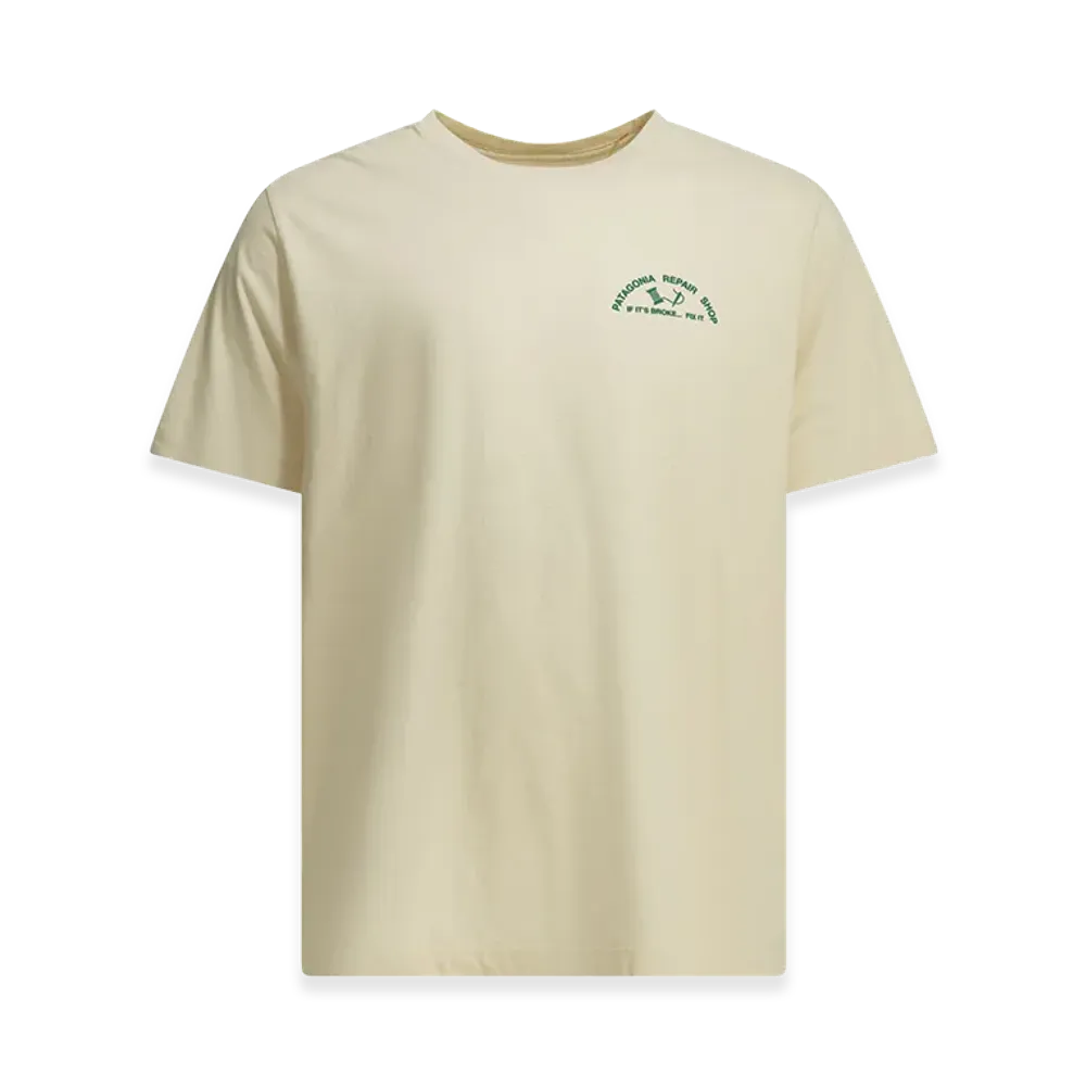 Patagonia "Repair Shop" Crewneck T-Shirt "White"