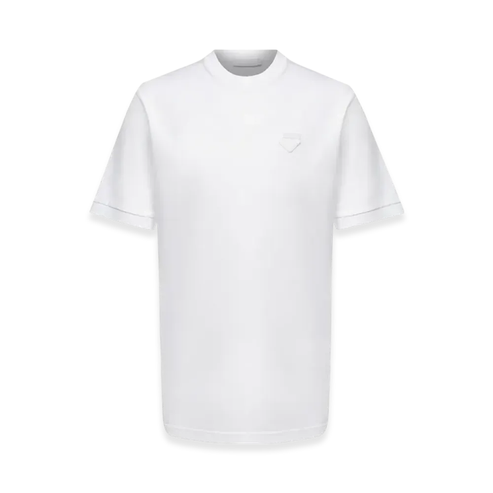 PRADA Cotton T-Shirt "White"