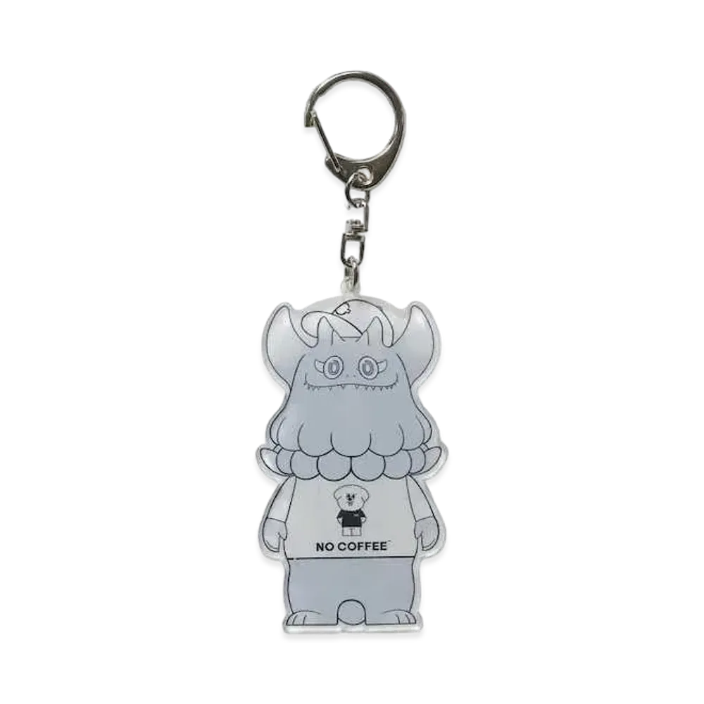 NO COFFEE x T9G Acrylic Key Chain "Clear"