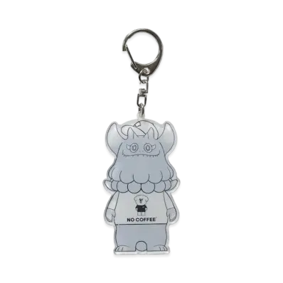 NO COFFEE x T9G Acrylic Key Chain "Clear"
