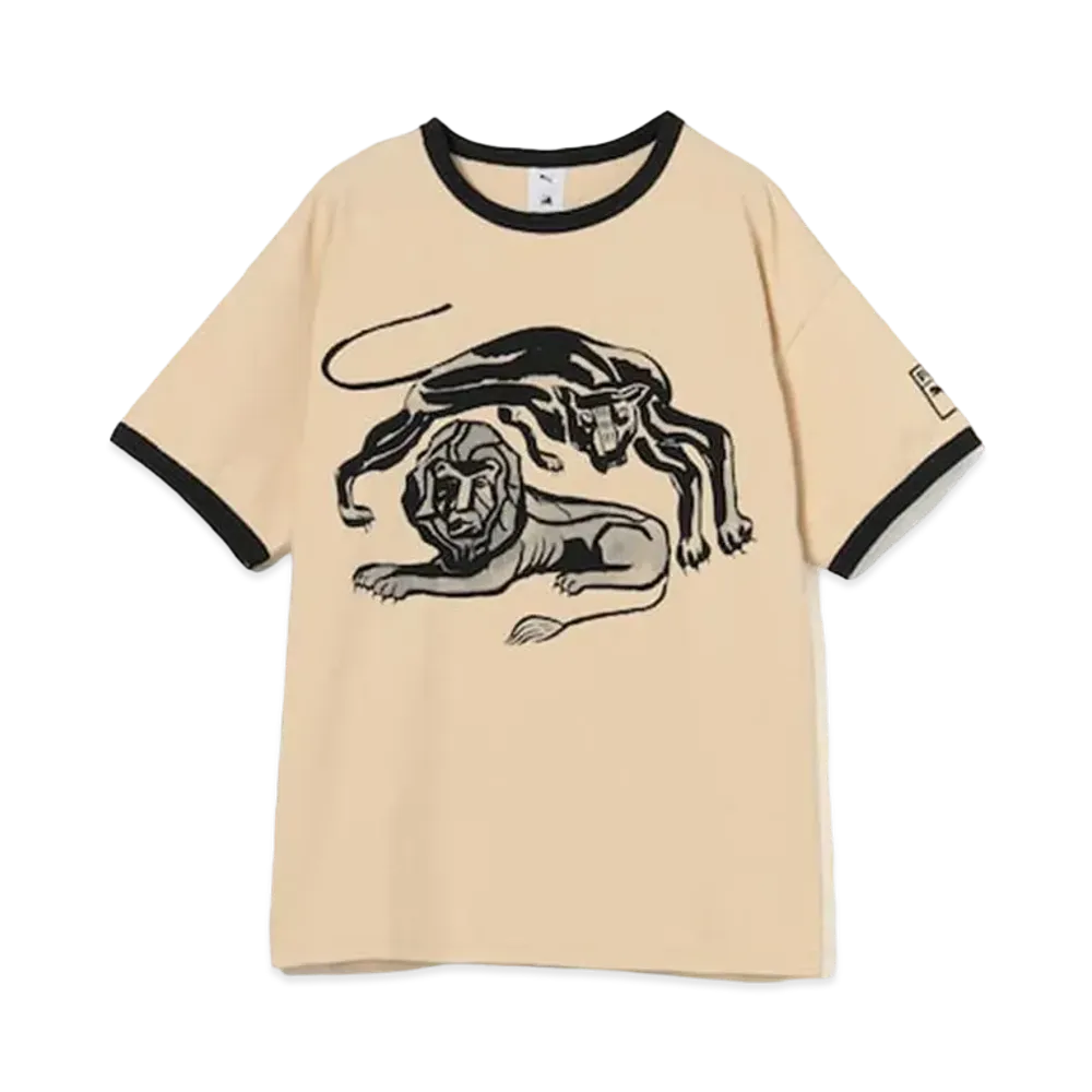 PUMA x Sasquatchfabrix. for BEAMS Print T-shirt "Cashew"