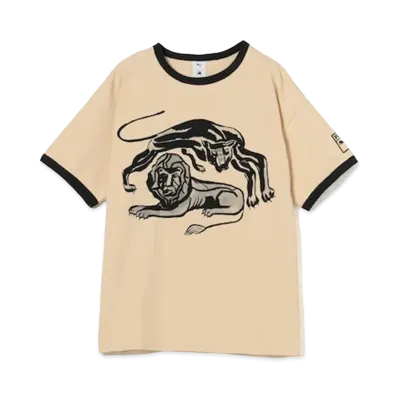 PUMA x Sasquatchfabrix. for BEAMS Print T-shirt "Cashew"