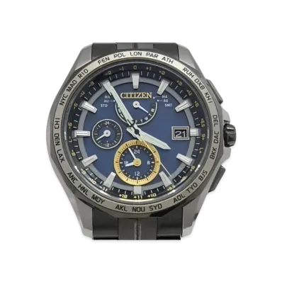 CITIZEN Atessa Eco-Drive Double Direct Flight 30th Anniversary Limited Model "Blue" AT9105-58L