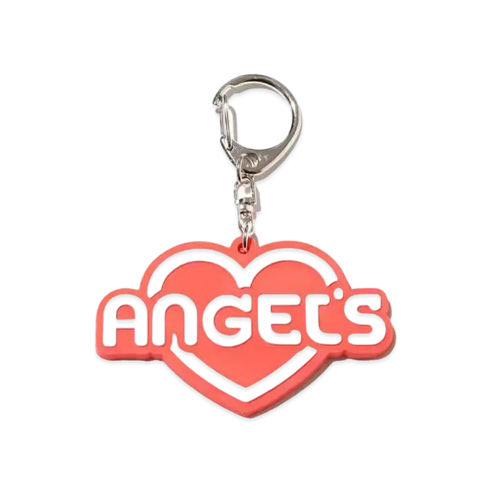 atmos pink x ANGEL BLUE Key Chain "Red"