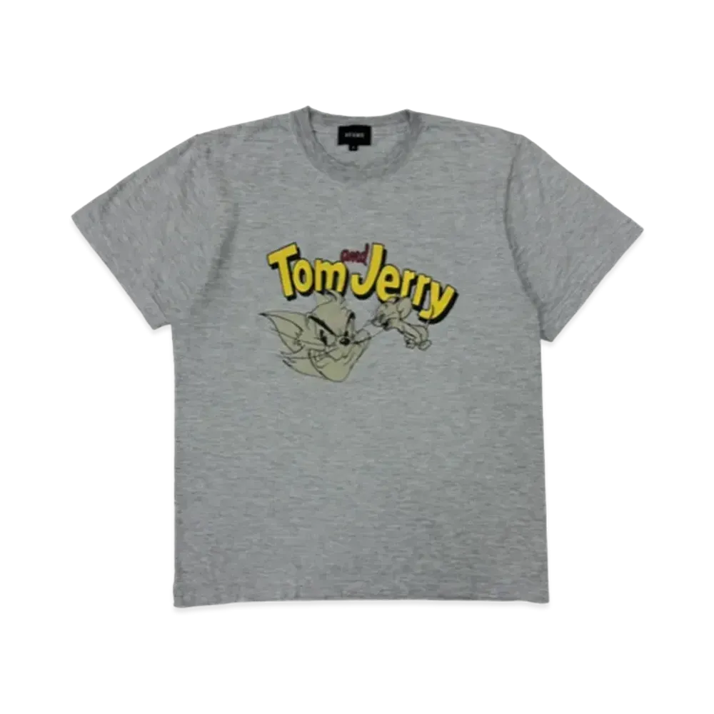 BEAMS x TOM and JERRY PRINT S/S Tee "Ash"
