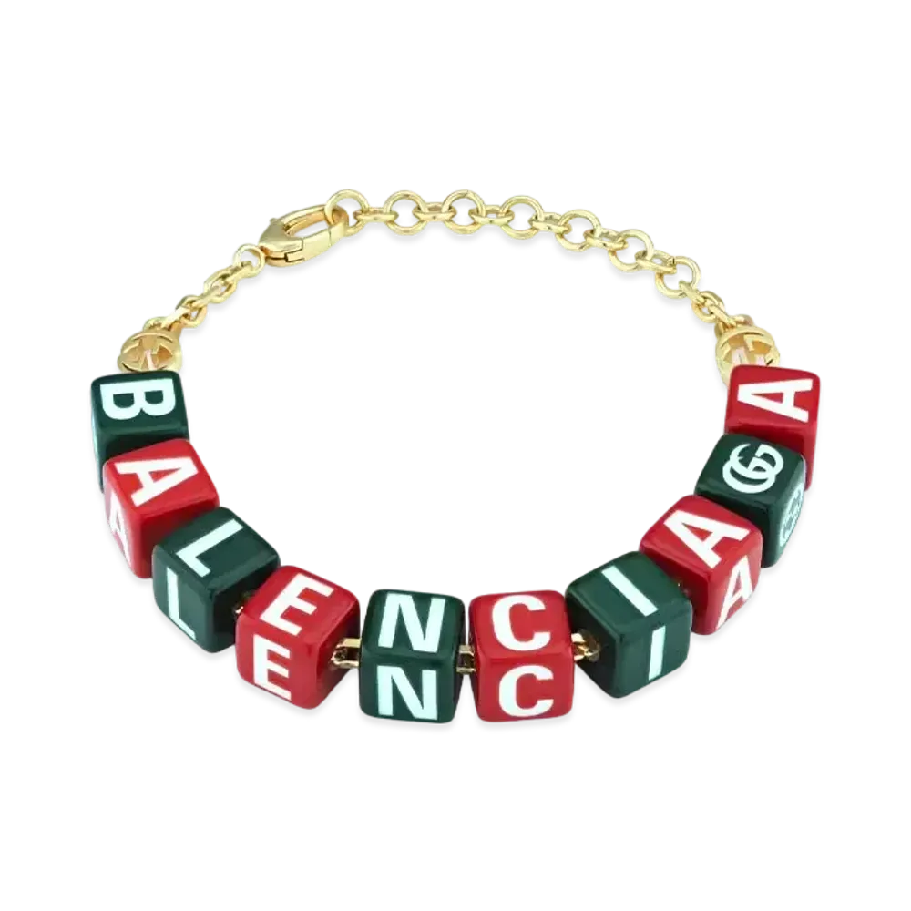 GUCCI x BALENCIAGA The Hacker Symbol Bracelet "Multi"