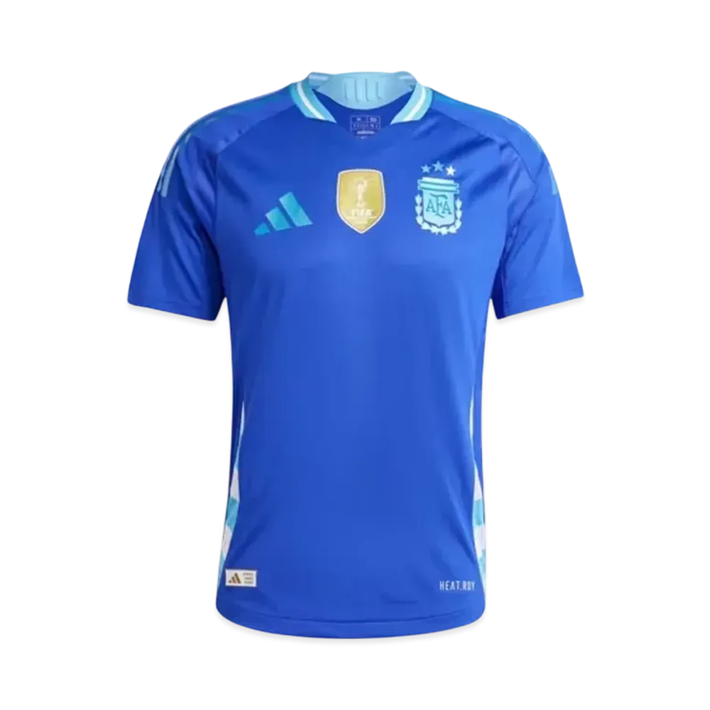 adidas Argentina National Team 2024 Away Authentic Uniform "Lucid Blue"