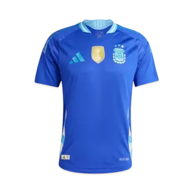 adidas Argentina National Team 2024 Away Authentic Uniform "Lucid Blue"