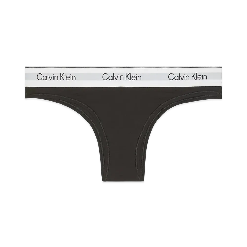 Calvin Klein Icon Cotton Modal Brazilian "Black"