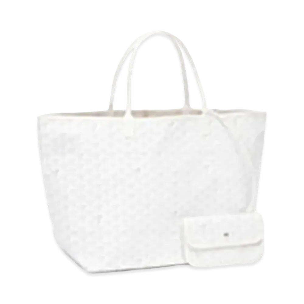 Goyard Saint Louis GM Bag "White"