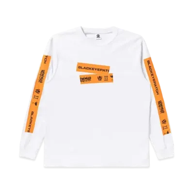 Blackeyepatch HWC Taped L/S Tee "White"