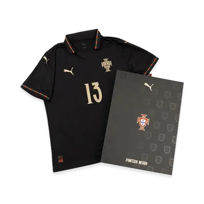 PUMA Soccer Portugal Eusebio Authentic Jersey "PUMA Black"