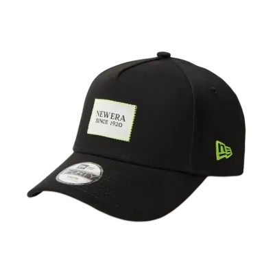 NEW ERA Youth 9Forty A-Frame Woven Patch "Black"