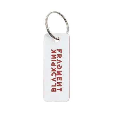 FRAGMENT x BLACKPINK Keyring "White/Red"