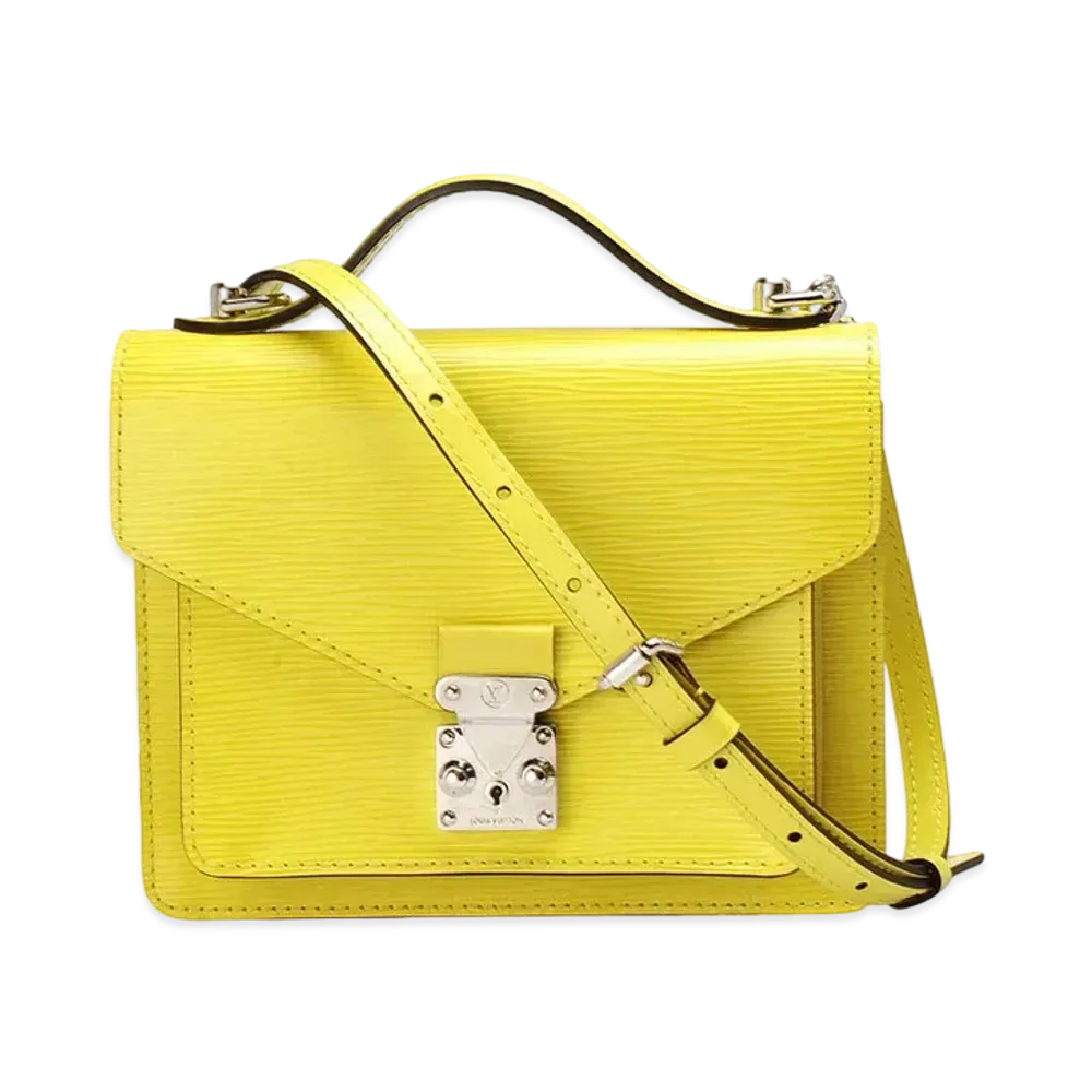 Louis Vuitton Monceau BB Epi Leather "Pistache"