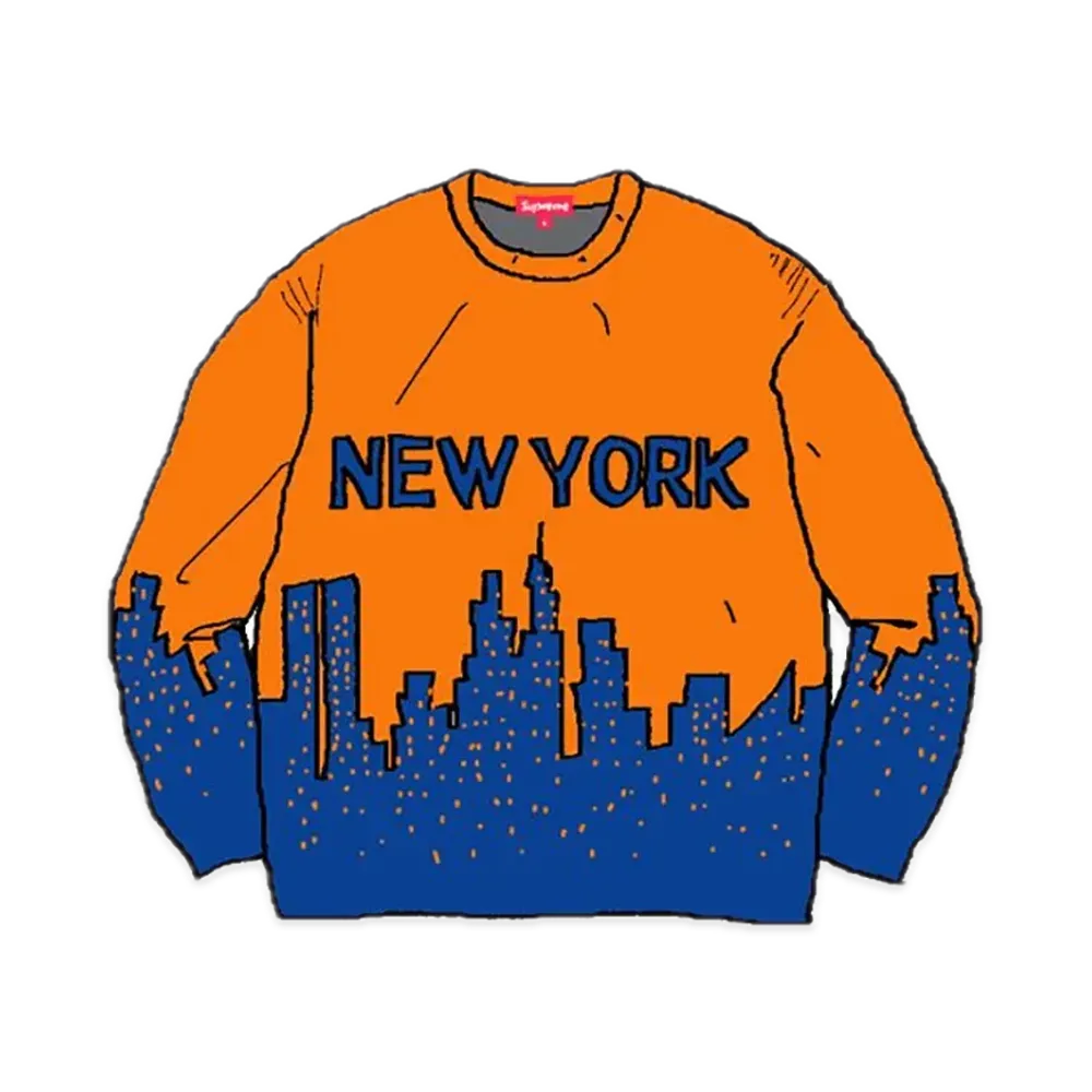Supreme New York Sweater "Orange"