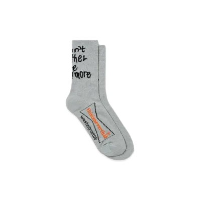 Wasted Youth x thisisneverthat SOCKS "Grey" / VERDY