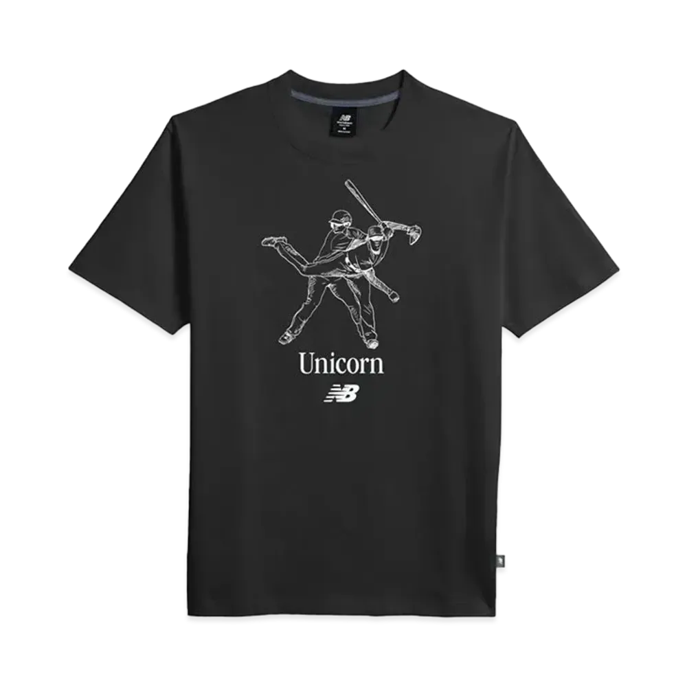 New Balance x 大谷翔平 The Unicorn Graphic Short Sleeve Tee "Black"