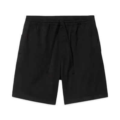 Carhartt WIP Lawton Stretch Short Pants "Black Garment Dyed"