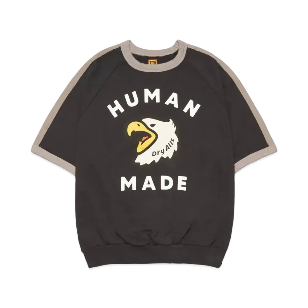 HUMAN MADE S/S SWEATSHIRT "Black"