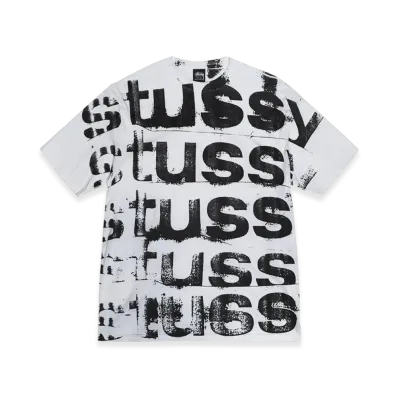 Stussy Stamp Tee "White"