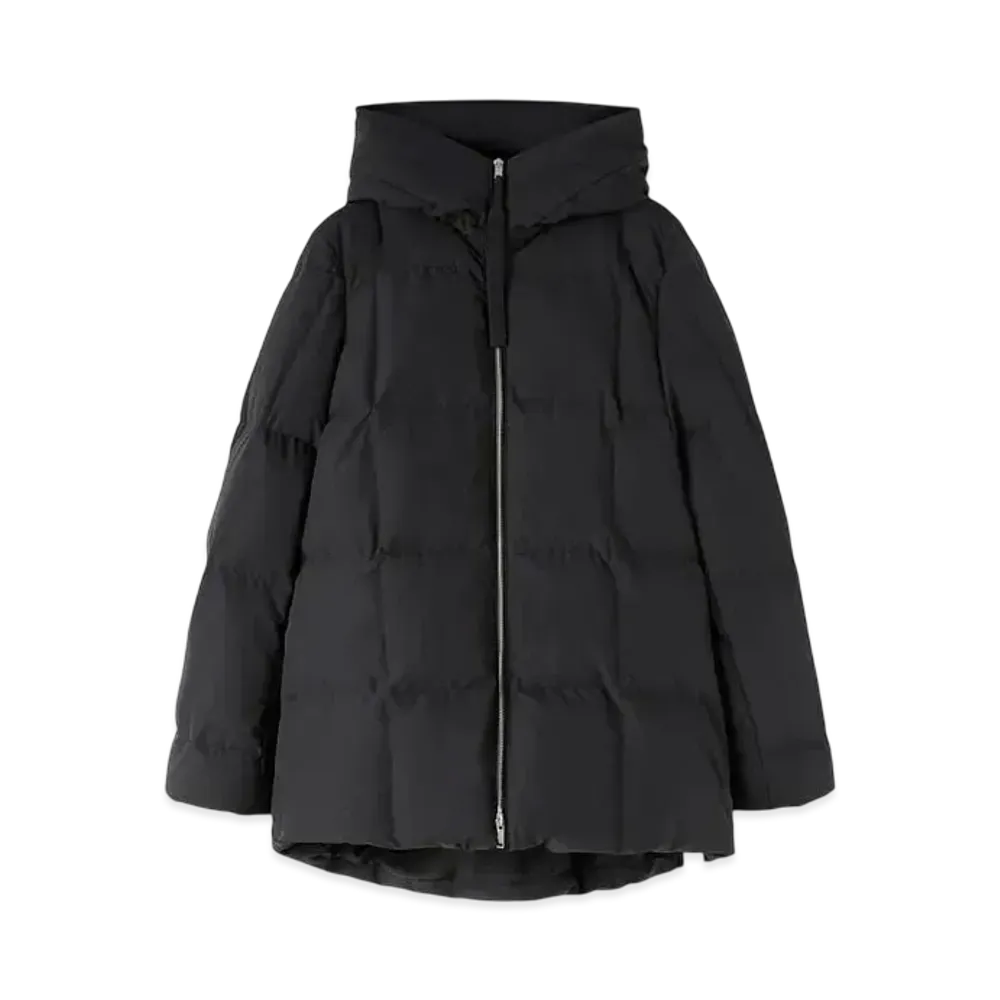 Jil Sander Women's Quilted Down Jacket "Black"