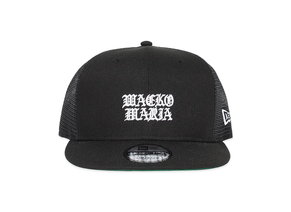 WACKO MARIA x NEW ERA 9Fifty Truker "Black"