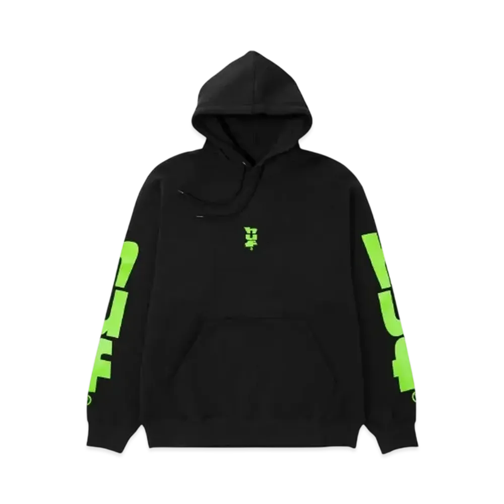 HUF Megablast Stretch Hoodie "Black"